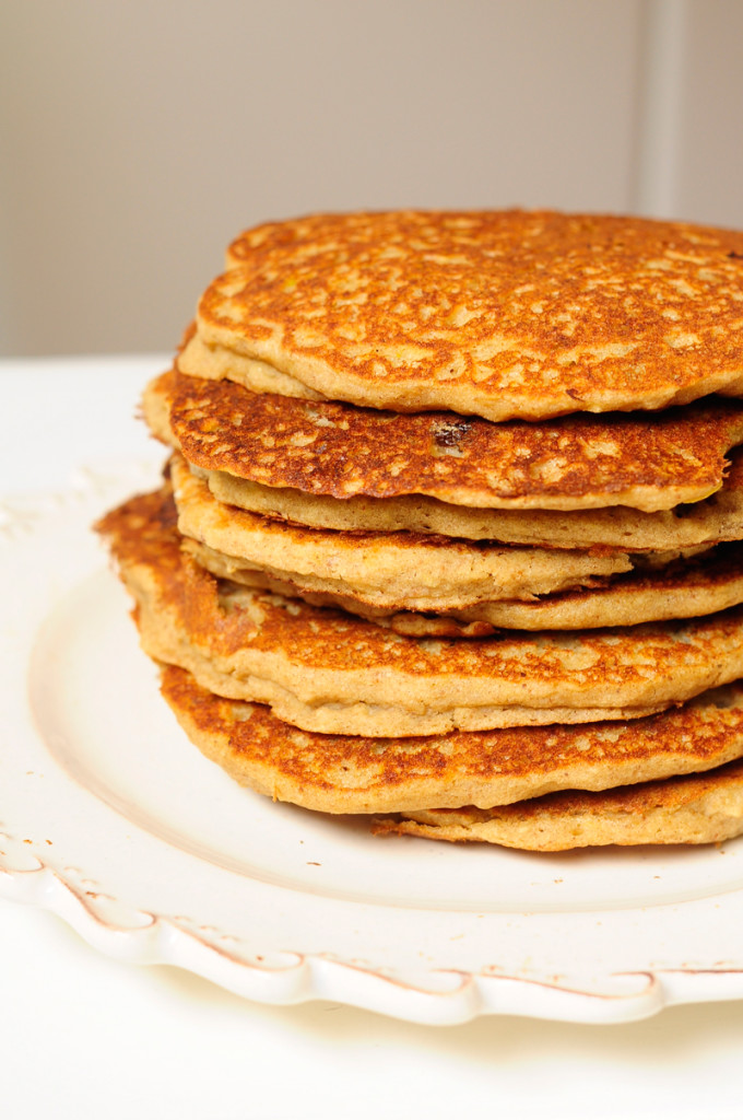 crepes di teff mirtilli a colazione