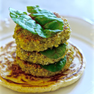 burger di miglio e edamame