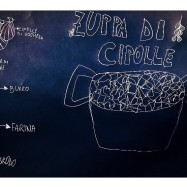 zuppa di cipolle mirtilli a colazione